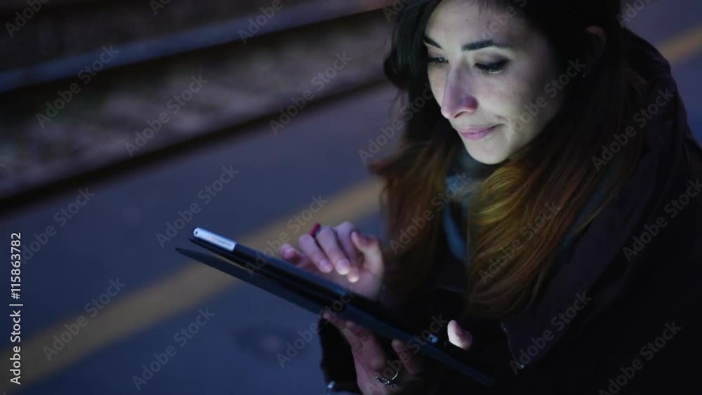 Using digital tablet