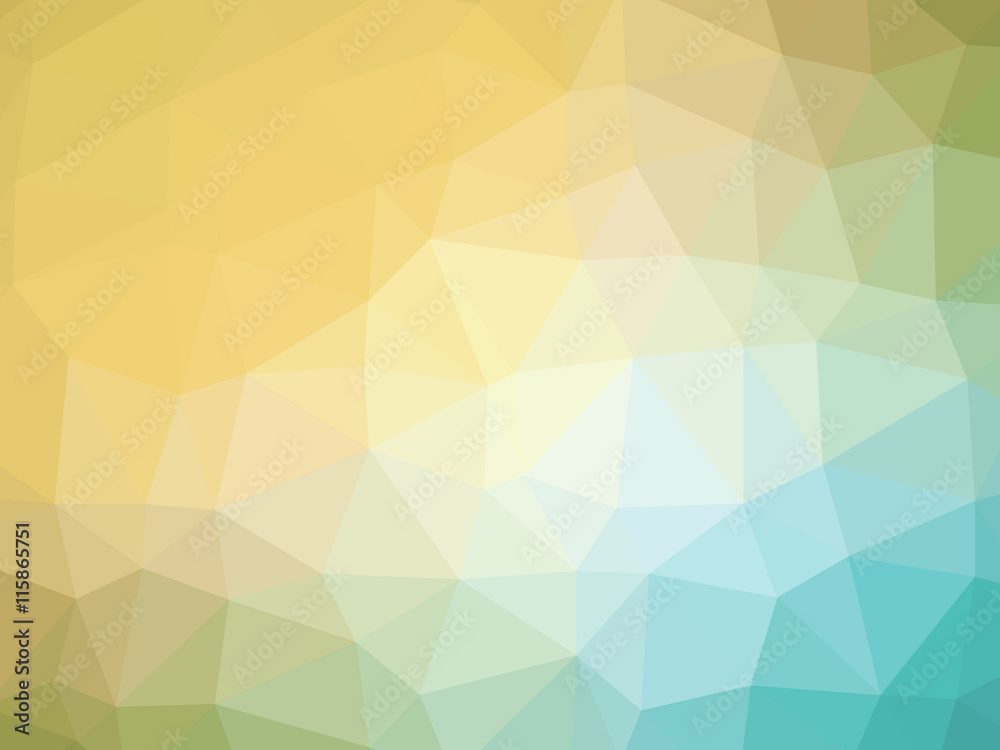 Yellow teal gradient polygon shaped background Yellow teal gradient polygon shaped background