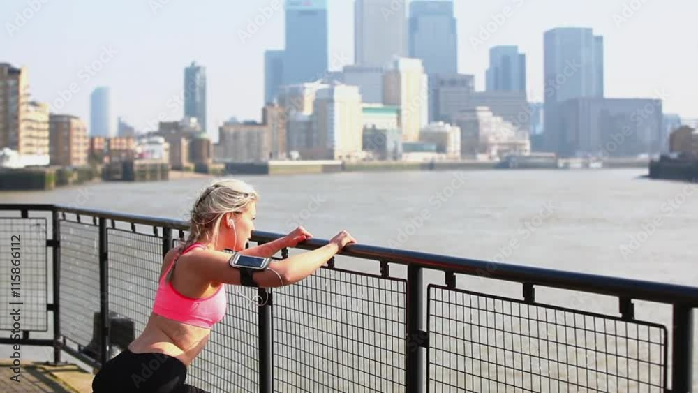Woman jogging