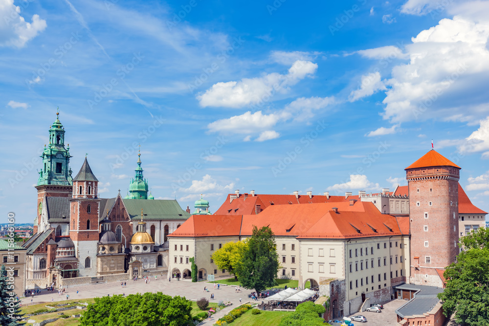 Wawel, royal castle and cathedral in Cracow, Poland Wawel, royal castle and cathedral in Cracow, Poland