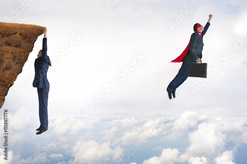 business success and failure concept