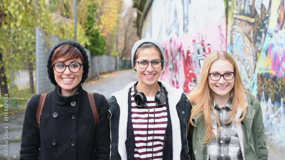 Portrait of sisters