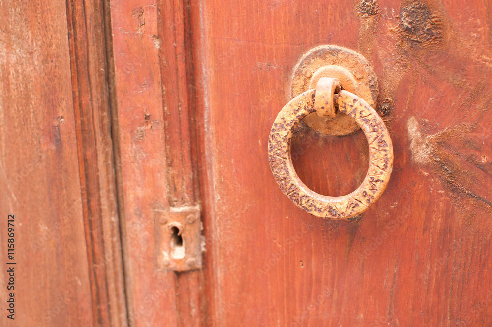 latch and rusty old lock latch and rusty old lock