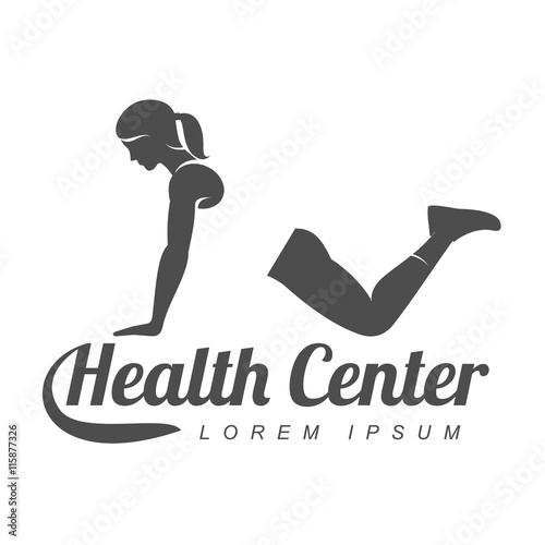 Aerobic workout logo