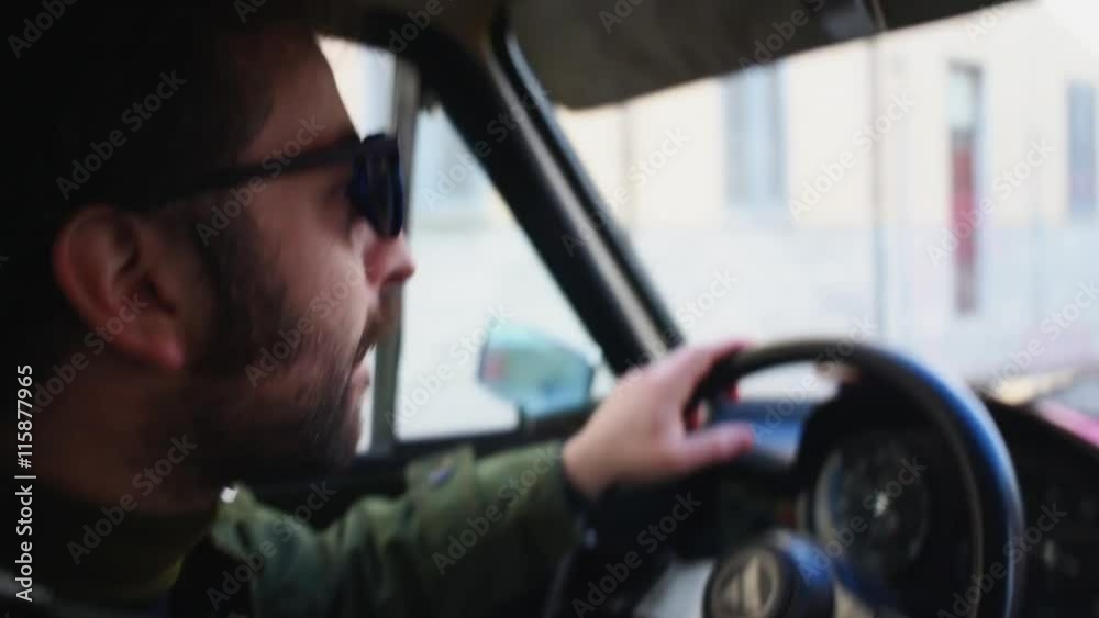 Driving car