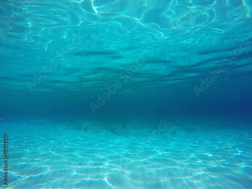 Tranquil underwater background