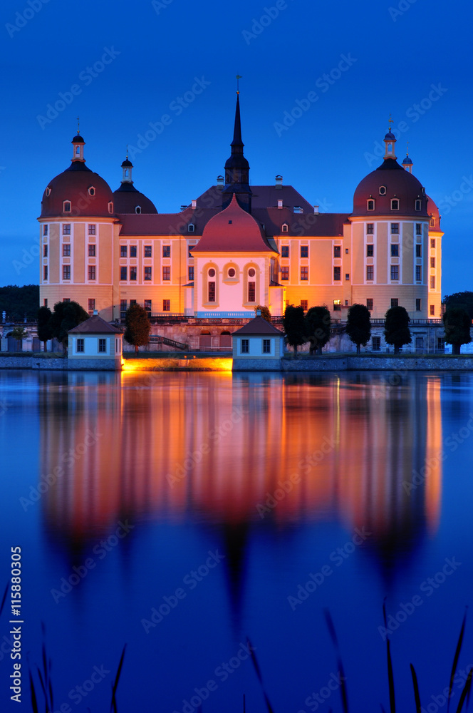 castle Moritzburg, Saxony, Germany