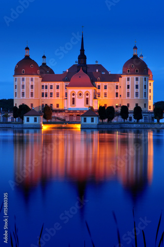 castle Moritzburg, Saxony, Germany