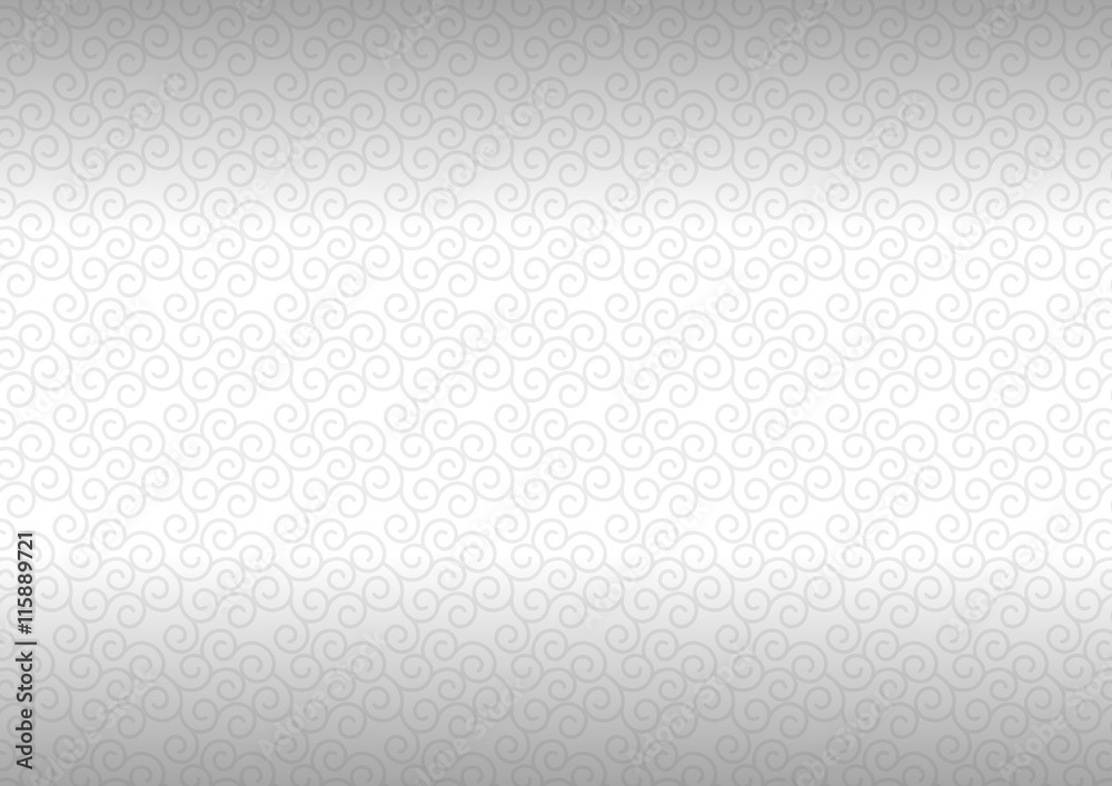 唐草模様 背景 イラスト 銀 グラデーション Stock Vector Adobe Stock