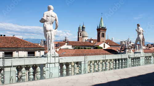 Vicenza dalla terrazza della Basilica