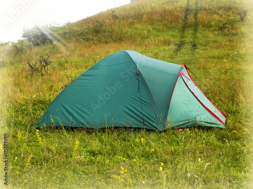 mountain morning tent 