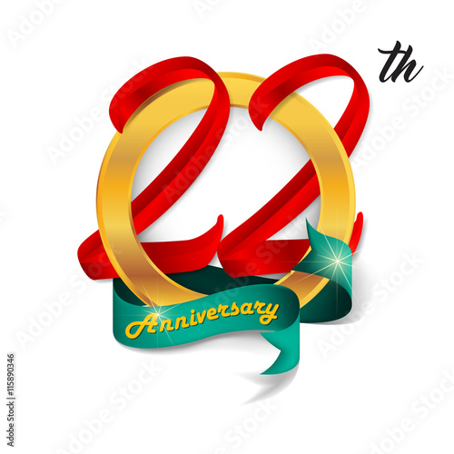 Free Download Anniversary emblems template design - GFXLoad