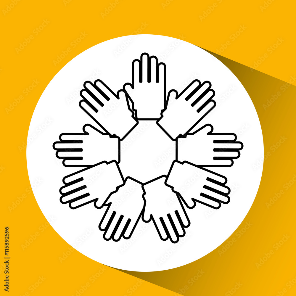 Obraz premium business teamwork people