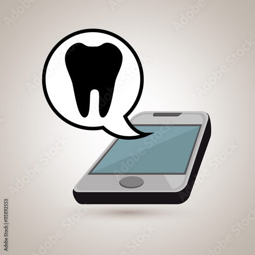 smartphone service medical icon isolated, vector illustration