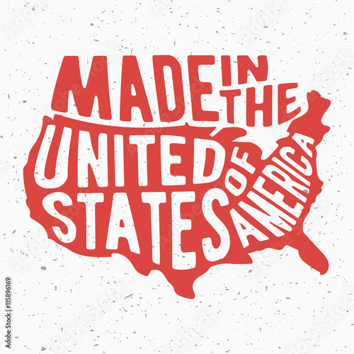 Vintage USA stamp