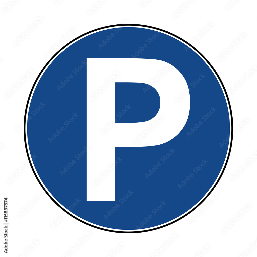 Schild Parkplatz Schild Parkplatz
