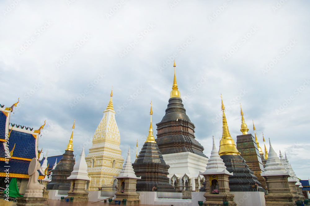 Naklejka premium Temple or wat banden chiangmai ,Thailand