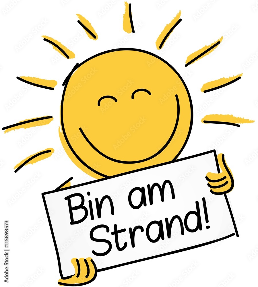 Bin am Strand Bin am Strand
