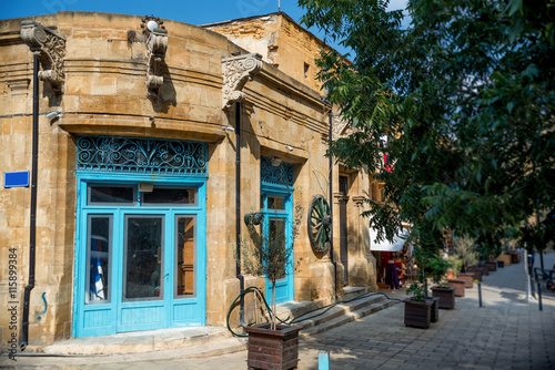 Old antique shop at popular tourist Arasta street. Nicosia, Cypr
