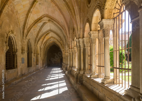 gallery of cloister of Tarragona Cathedral