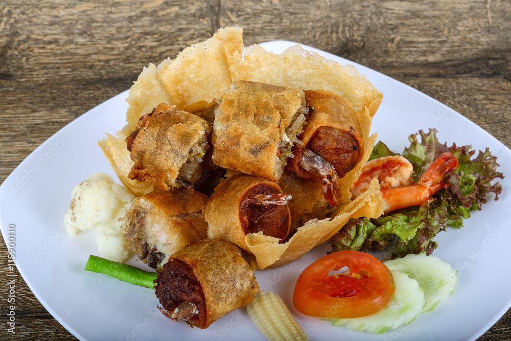 Fried spring rolls Fried spring rolls
