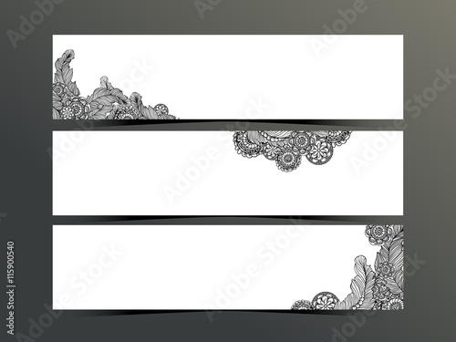 Hand drawn steampunk technology element with gear-wheel and feathers.