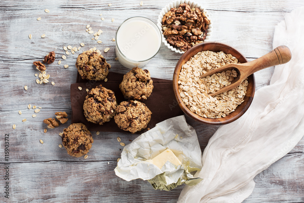 Oatmeal cookies Oatmeal cookies