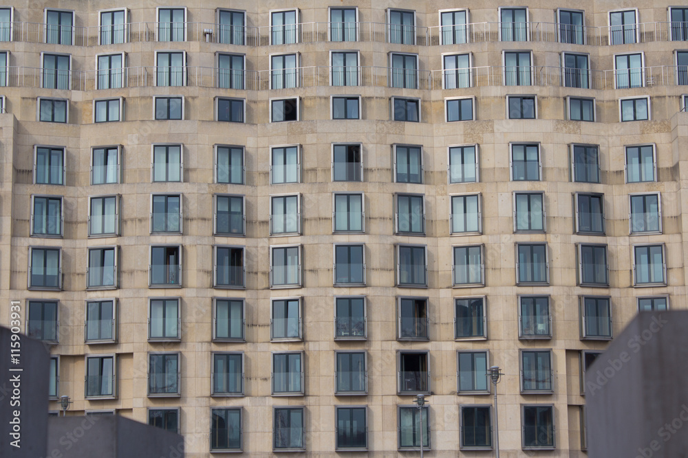 window facade - building exterior - real estate background