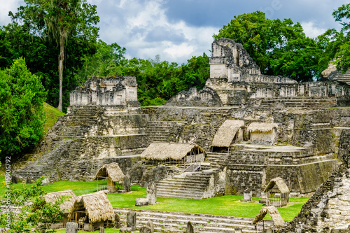 Bild auf Leinwand Tikal ruins in Guatemala