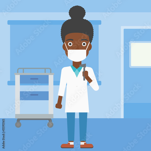 Ear nose throat doctor.