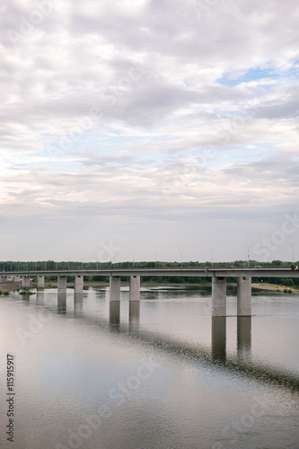 Wallpaper Mural River bridge in countryside Torontodigital.ca