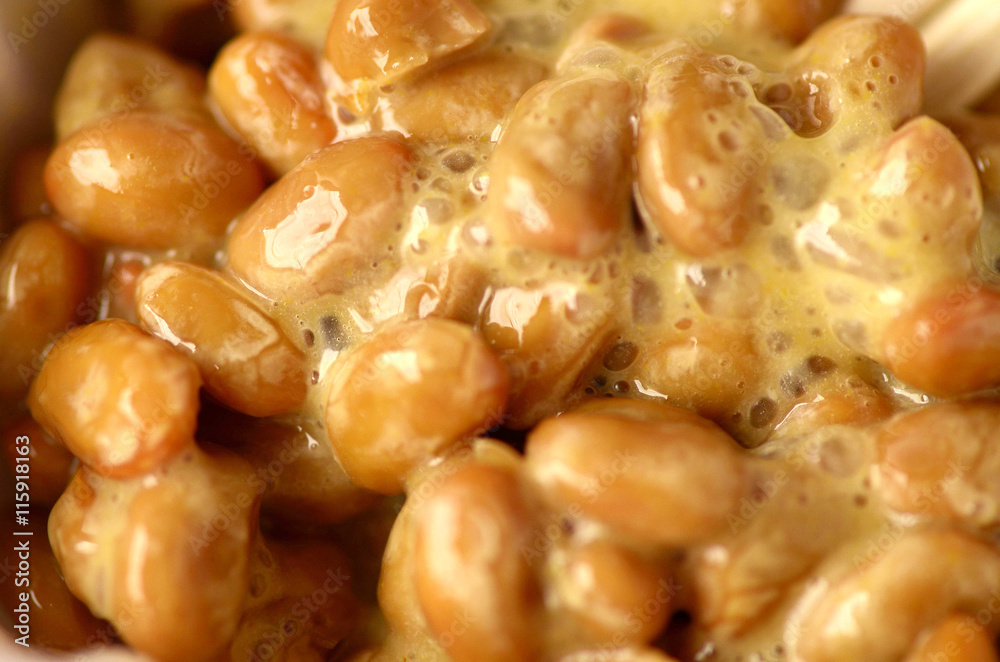 fermented soybeans fermented soybeans