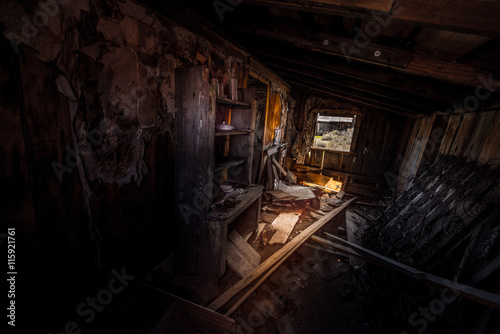 Ghost Town in Bodie Hills east of the Sierra Nevada mountain range in Mono County, California, Interior
