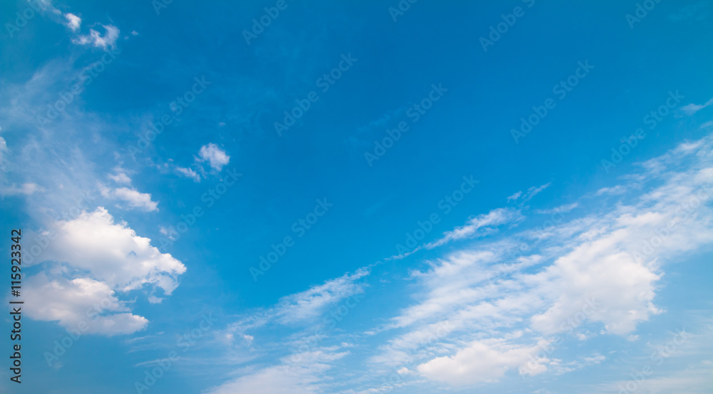 clouds in the blue sky clouds in the blue sky
