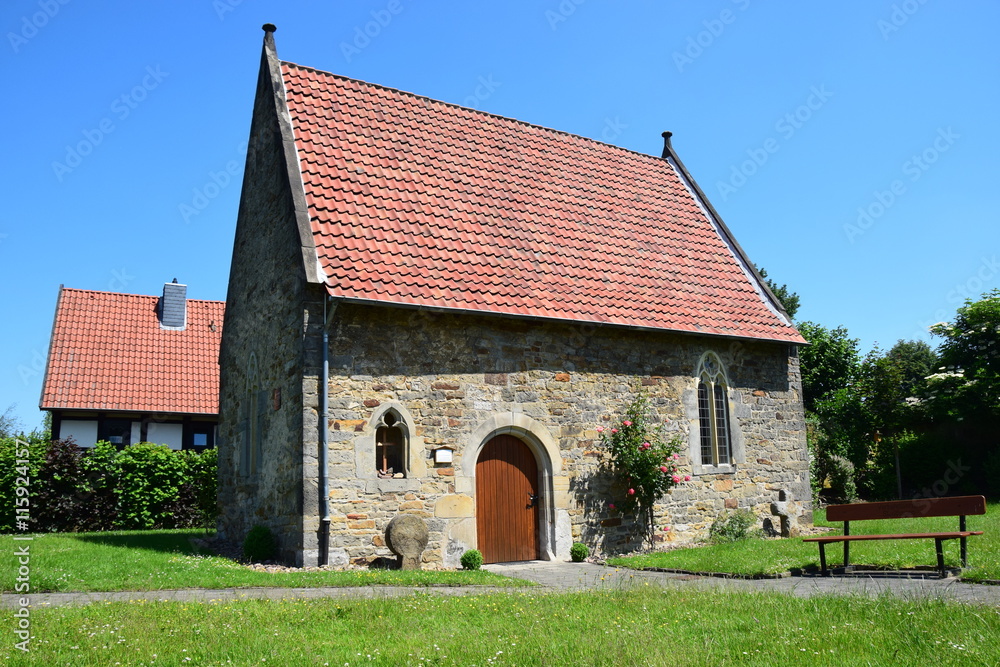 Kleine gotische Saalkirche