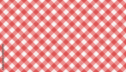 rot-weiß Karo Tischdecke Muster kariert Picknick 