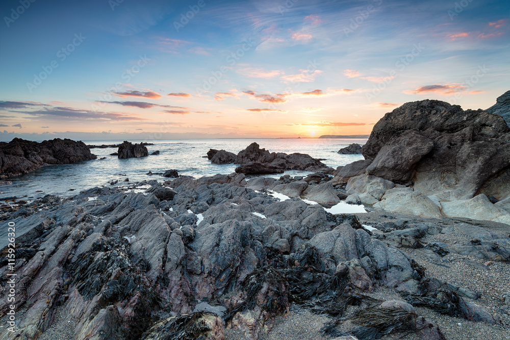 Obraz premium Hemmick Beach