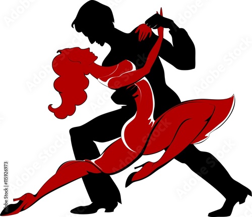 couple doing tango