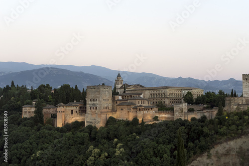 Monumentos en Andalucía, Alhambra de Granada © Antonio ciero