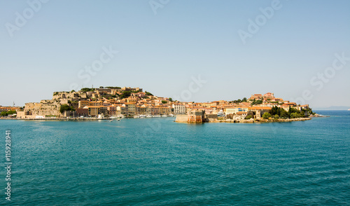 Fototapeta Naklejka Na Ścianę i Meble -  View of Portoferraio, Elba island