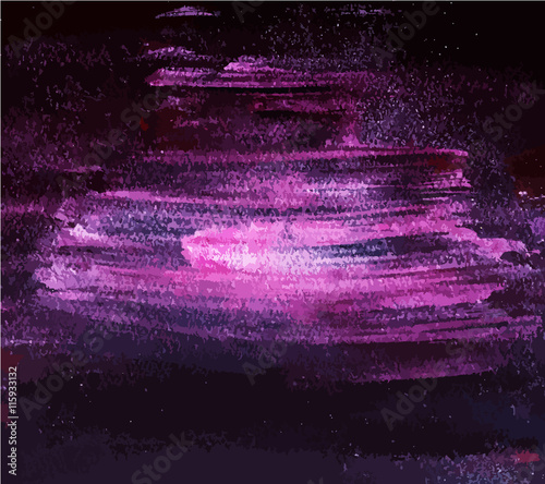Vector dark purple texture with silvery brush strokes