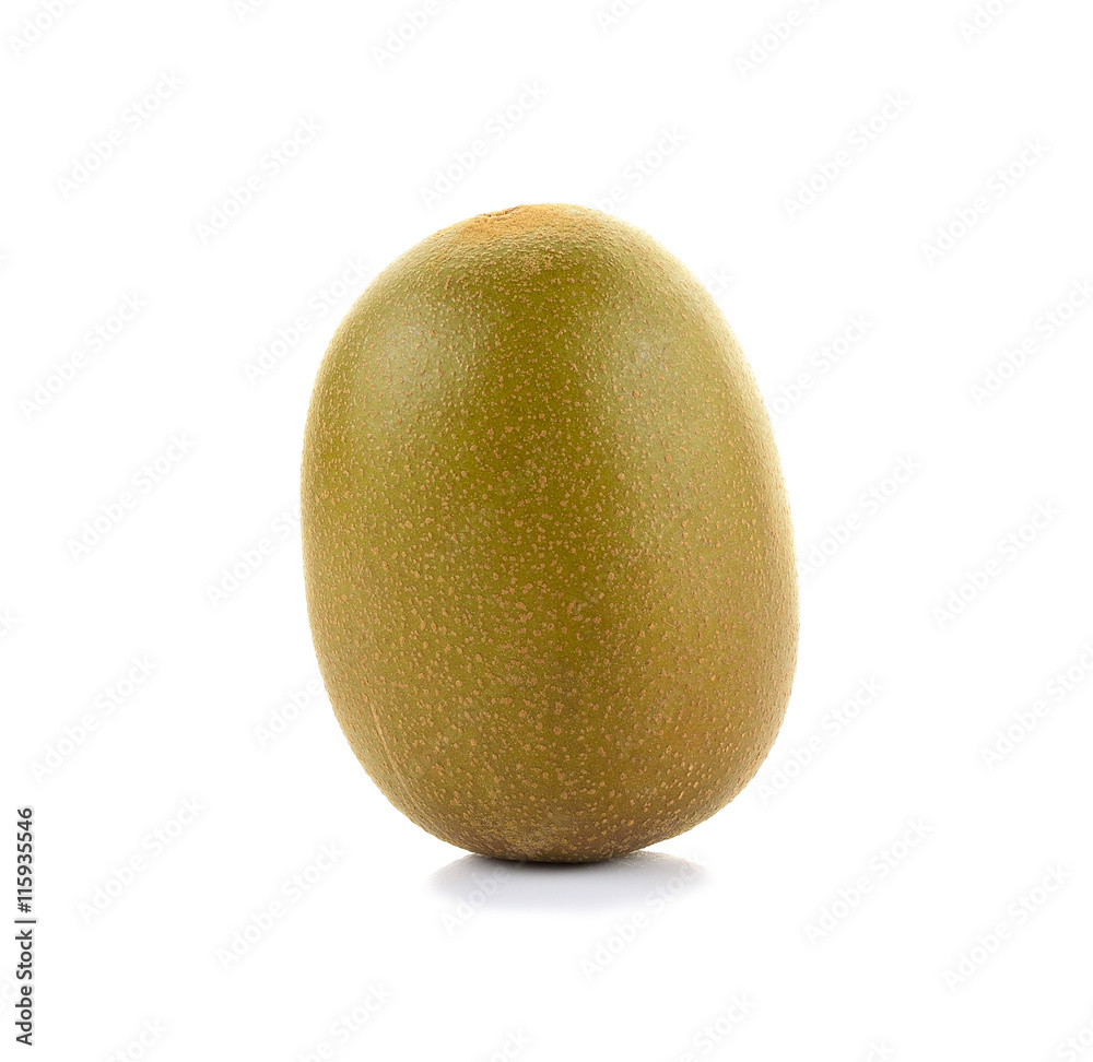 Yellow kiwi fruit isolated on white background Yellow kiwi fruit isolated on white background