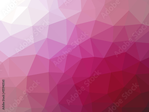 Purple pink gradient polygon shaped background