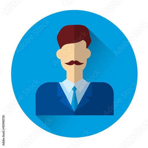 Wallpaper Mural Profile Icon Male Avatar Business Man Torontodigital.ca