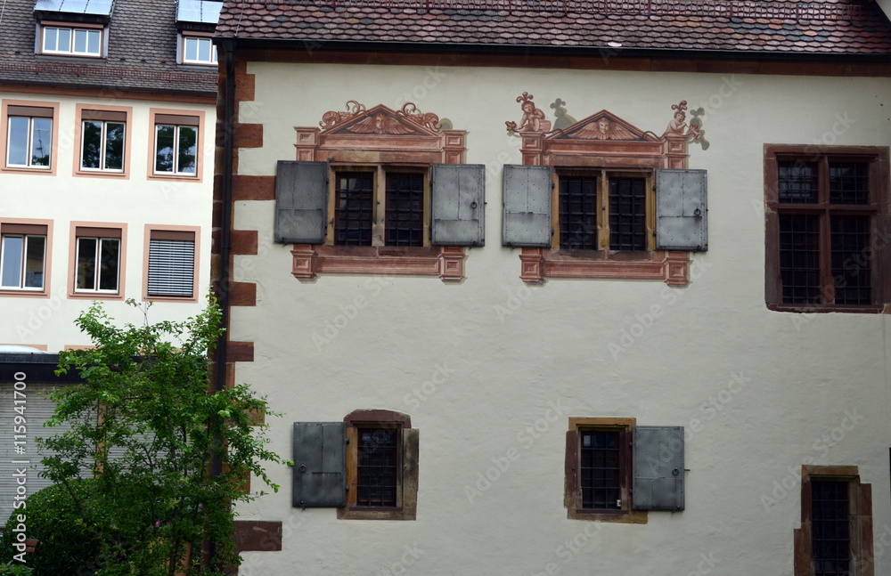 Altbaufassade in der Turmstraße