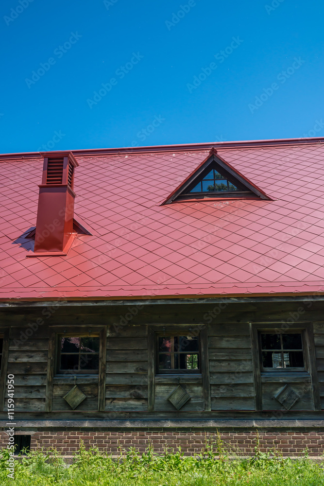 Naklejka premium 北海道大学 札幌農学校第二農場
