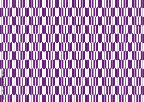 矢絣模様のイラスト（紫）
