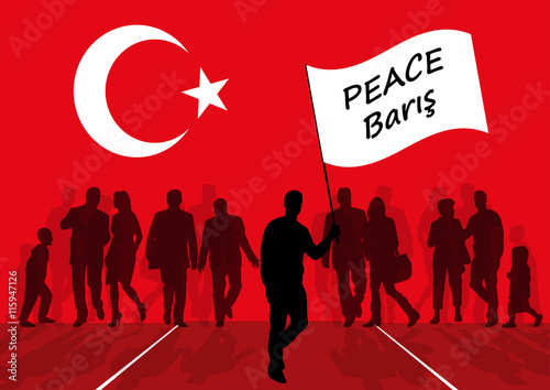 Peace for Turkey and Turkish population