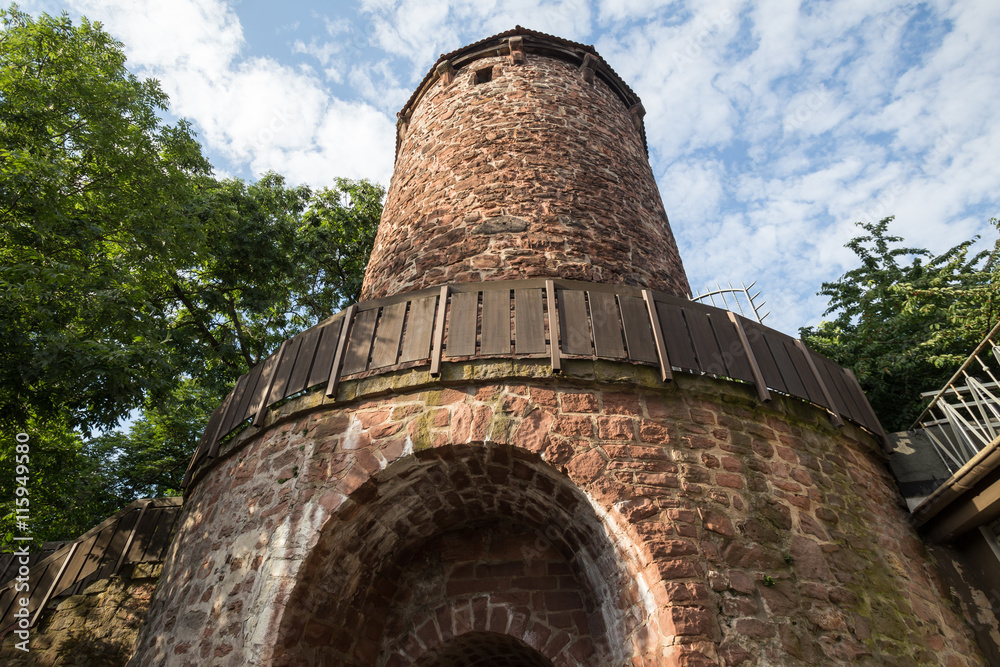klausturm tower bad hersfeld germany