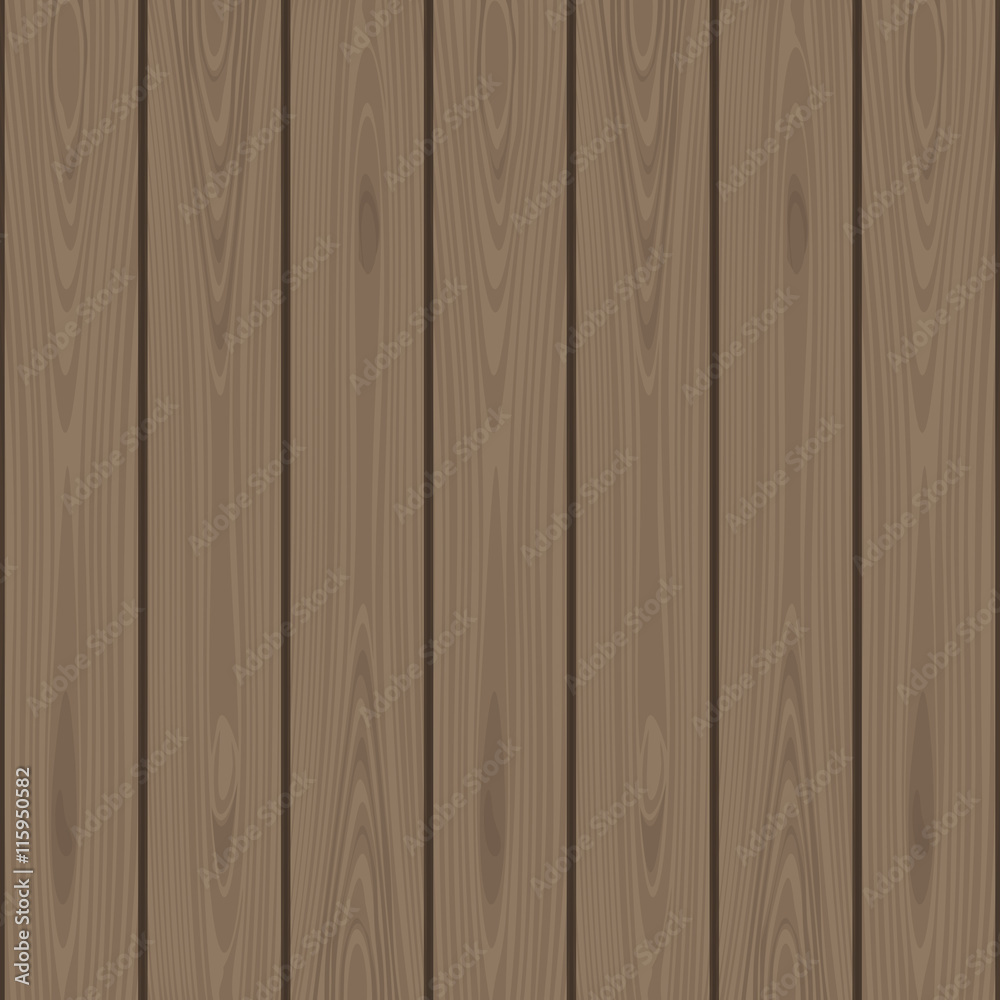 Obraz premium Dark wooden background. Wood texture. Vector illustration